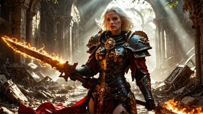 Cover for 'EPIC WARHAMMER 40K. Sex After The Battle, And A Pussy Full Of Cum. (AI-Generated Video)'