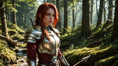 Sex With A Beautiful Warrior Girl, She Loves Anal Sex And Cum That Fills Her (AI-Generated) Aixxxshad